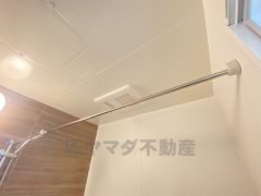 浴室暖房乾燥機付きなので梅雨時期や花粉、PM2.5が酷いときのお洗濯に便利ですね＾＾