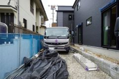 カースペースは縦列で3台分確保（車種による）＾＾