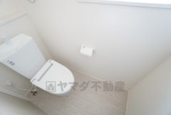 1階2階の2ヶ所にトイレがありますので、忙しい朝にも家族に気を使わず、ゆとりが生まれますね＾＾