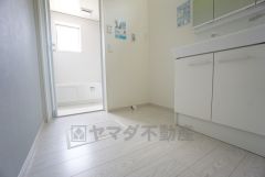 脱衣スペース。