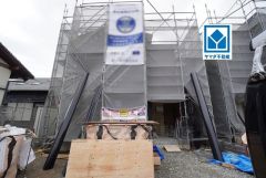 敷地面積約75坪＾＾南庭＾＾回遊動線で家事効率を考えたつくり＾＾西鉄＆甘木鉄道のダブルアクセス。「大保」歩14分＆「大板井」歩11分。(自転車5分圏/1.3ｋｍ)