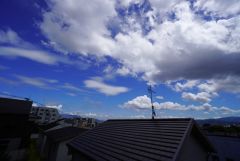 目の前に日差しを遮る建物がないので、日当たり＆風通し良好です＾＾