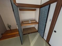 和室押入れ付き＾＾お布団などの収納もラクラクです＾＾