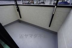 バルコニー。足元撥水加工済み。
