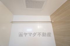 浴室には物干し付き＾＾