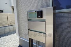 郵便ポスト。