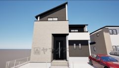 完成予想図。現況と異なる場合は現況優先となります。