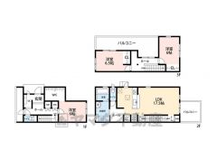 居室は全て6帖以上なので広々使えますね＾＾ 廊下やパントリー等各所に収納充実＾＾バルコニー2ヶ所＾＾