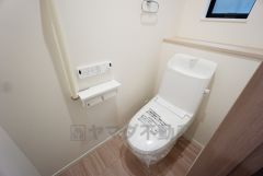 トイレは1階と2階それぞれに設けられています。