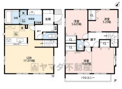 ゆとりのある3LDK＾＾全居室収納スペース付きの充実した間取り＾＾