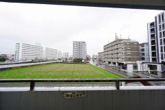 バルコニーからの眺望です。
