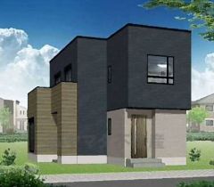 完成予想図。 現況と異なる場合は現況優先となります。