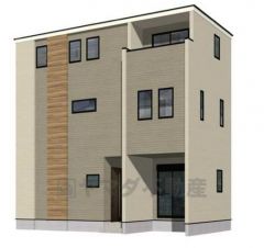 完成予想図。 現況と異なる場合は現況優先となります。