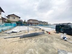 右側が5号棟。全2区画の新築戸建です＾＾