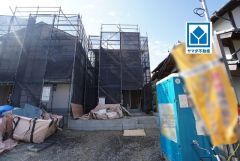 1号棟。4LDK、タタミコーナー＾＾ 洗濯物も沢山干せるインナーバルコニー付き＾＾