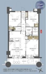 オールフローリング3LDK。南西向きで陽当たり良好＾＾ 全居室収納スペース付き。 お問い合わせお待ちしております＾＾ 