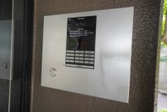 オートロック付きで、防犯性アップ。