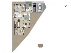 階段昇降がなく、子育てや介護がしやすい平屋。洋室が3部屋あるので、お子様が大きくなっても安心ですね＾＾