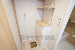 ランドリースペース。収納付き＾＾