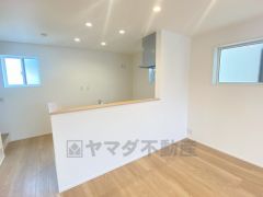 会話が弾むダイニングスペース。
