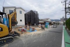 前面道路は6ｍ。