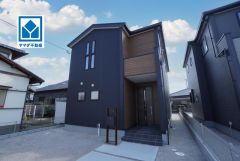 敷地面積約75坪＾＾南庭＾＾回遊動線で家事効率を考えたつくり＾＾西鉄＆甘木鉄道のダブルアクセス。「大保」歩14分＆「大板井」歩11分。(自転車5分圏/1.3ｋｍ)