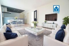 窓から光が差し込む明るいリビングダイニング＾＾ゆったりと寛げる憩いの場となりそうです＾＾ 家具はCGによるイメージ画像です