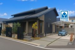 シックで落ち着いた外装＾＾平屋を検討の方にもおススメのおうちです＾＾