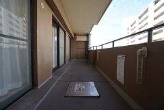 陽当たりが良く広々としたバルコニーです。 お洗濯はもちろん、日光浴スペースにも＾＾ 天気のいい日にはお布団もまとめて干せそうですね＾＾