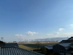 2階バルコ二ーからの眺望です＾＾