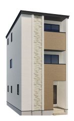 南向き3階建4LDK。日当たり・風通し良好＾＾