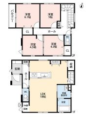玄関からLDK・キッチンそれぞれへ出入り可能な回遊動線仕様＾＾