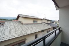 バルコニーからの眺望です＾＾