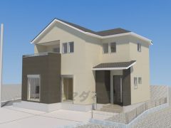 明るく優しい色調のベースカラーを採用し、街並みに美しく溶け込むデザイン。玄関周りやバルコニーに落ち着いたトーンを差し込むことで、建物の表情を豊かに演出しました＾＾