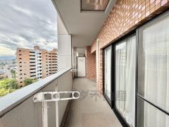 南西向きで陽当たりの良いバルコニーです。お洗濯やお布団干しはもちろん、日光浴スペースにも＾＾ 