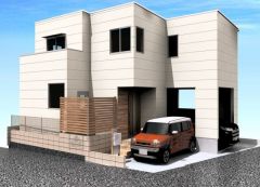 完成予想図。現況と異なる場合は現況優先となります。