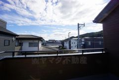 2階バルコニーからの眺望です。