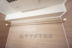 浴室暖房乾燥機付きなので梅雨時期などのお洗濯に便利ですね＾＾