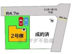 残り2号棟のみ＾＾約60坪とゆとりある土地面積です＾＾