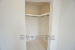 7.25帖の洋室にはウォークインクローゼットが設けられています。