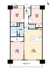 2026年8月リフォーム済。8階南西向き3LDK・日当たり・風通し良好＾＾ペット飼育相談可。お気軽にお問い合わせください＾＾