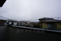 2階バルコニーからの眺望です。