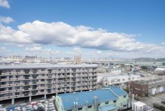 バルコニーからの眺望です＾＾お休みの日にはコーヒーを飲みながらのんびりするのにも＾＾