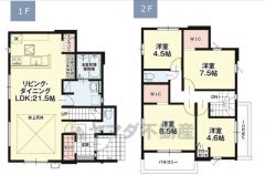 4LDK。各居室収納スペースあり。2面バルコニー付き＾＾