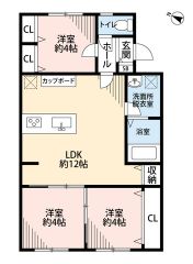 3LDK＾＾南東向き＾＾全居室収納など収納充実＾＾