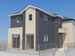 完成予想図。現況と異なる場合は現況優先となります。