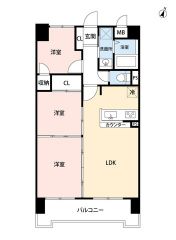3LDK。南東向きで陽当たり良好。対面式キッチンなのでご家族とコミュニケーションを取りながらお料理ができます＾＾オートロック＆防犯カメラ完備。セキュリティ充実しています。