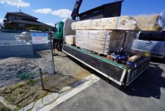 駐車スペースはゆとりある並列3台分を確保。マイカー用に、お客さま用に、余裕を持ってご利用いただけます＾＾ 