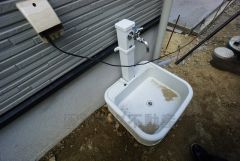 敷地には外水栓を設けています。ガーデニング、泥遊びやペットの散歩の後にも便利です。洗車も楽に出来ますね＾＾