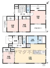 オールフローリング4LDK＾＾リビングにパントリー付き＾＾